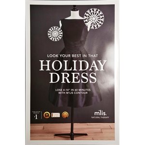 M'lis Holiday Dress Poster (11 x 17)